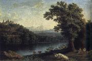 Jakob Philipp Hackert Landscape with River Spain oil painting artist